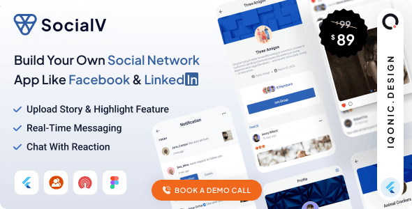 SocialV 7.3.0 - Social Network Flutter App with BuddyPress (WordPress) Backend SocialV 7.3.0 - Social Network Flutter App with BuddyPress (WordPress) Backend