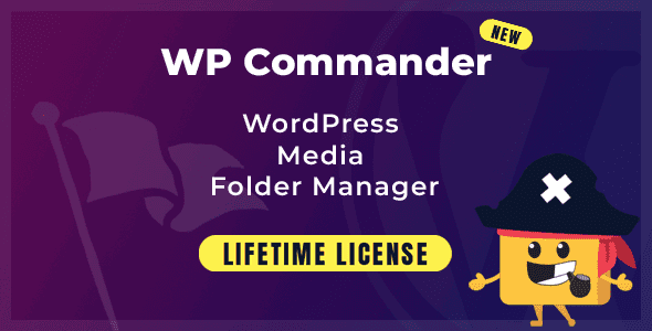 WP Commander 2.4.0 - WordPress Media Library Folders & File Manager WP Commander 2.4.0 - WordPress Media Library Folders & File Manager