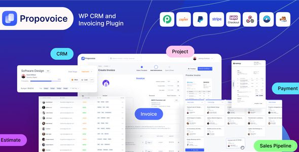 Propovoice Pro 1.7.1.6 - All in One Client Management System on WordPress