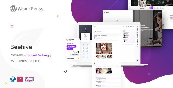 Beehive 1.6.1 - Social Network WordPress Theme