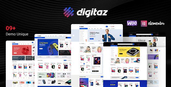 Digitaz 1.3.0 - Electronics Elementor WooCommerce Theme