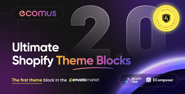 Ecomus 3.0 - Ultimate Shopify OS 3.0 (Theme Block)