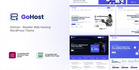 GoHost 5.1 - Reseller Web Hosting WordPress Theme
