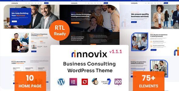 Innovix 1.1.1 - Business Consulting WordPress Theme