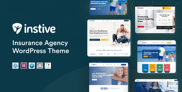 Instive 1.2.6 - Insurance WordPress Theme