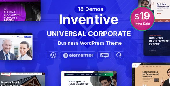 Inventive 1.2 - Multi-Purpose Business WordPress Theme