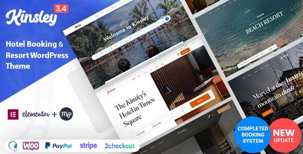 Kinsley 3.4.5 - Hotel Booking Theme