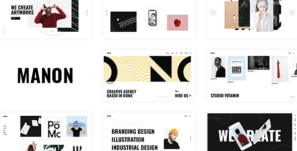 Manon 2.7.1 - Portfolio & Agency WordPress Theme