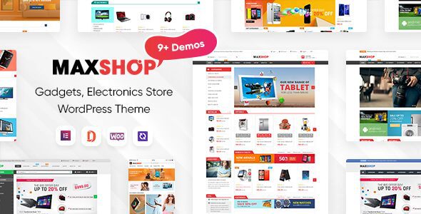 MaxShop 3.6.20 - Electronics Store Elementor WooCommerce WordPress Theme