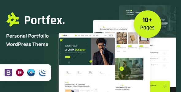 Portfex 1.2 - Personal Portfolio WordPress Theme