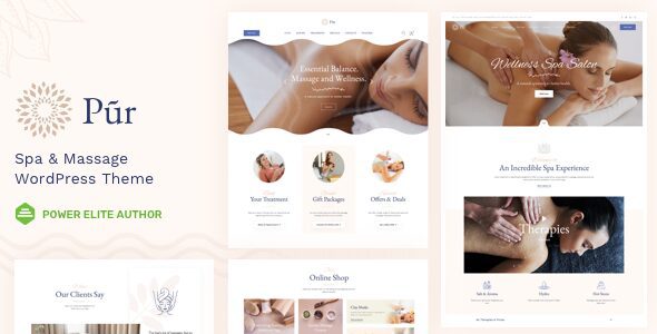 Pur 24.0 - Spa WordPress Theme