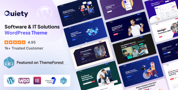 Quiety 6.2.0 - Software & IT Solutions WordPress Theme
