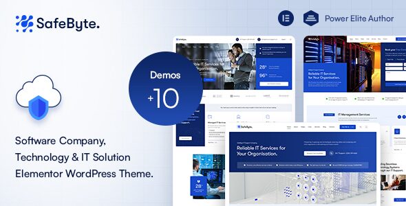 Safebyte 1.0 - Technology & IT Solutions WordPress Theme