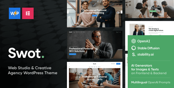 Swot 1.6.0 - Digital Agency Business & Corporate WordPress Theme