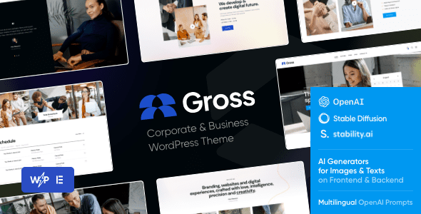 Gross 1.6.0 - Business & Consulting WordPress Theme