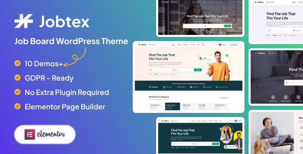 Jobtex 1.2.22 - Job Board WordPress Theme