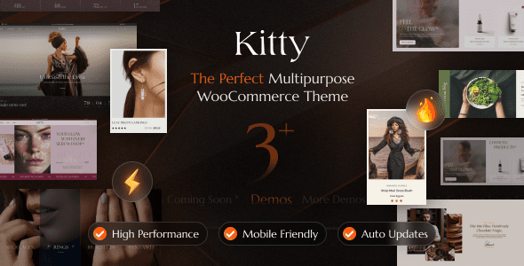Kitty 1.0.1 - Fashion Clothing, Furniture WordPress Theme
