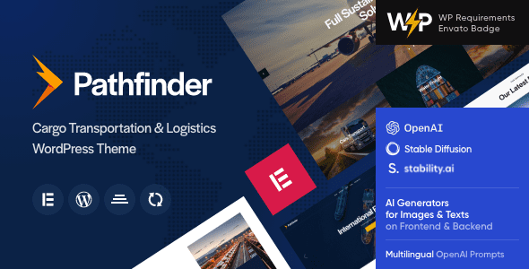 Pathfinder 1.20 - Transportation & Logistics WordPress Theme
