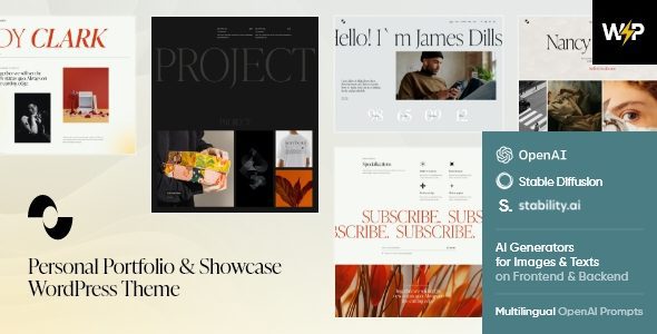 Showmax 1.4.0 - Personal Portfolio & Showcase WordPress Theme