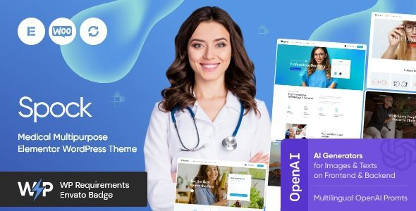 Spock 1.17 - Medical Doctor Dentist & Beauty WordPress Theme