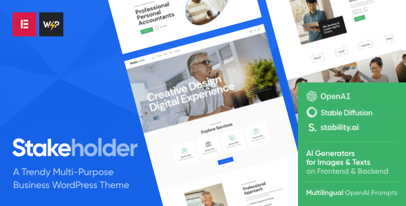 Stakeholder 1.6.0 - Business WordPress Theme