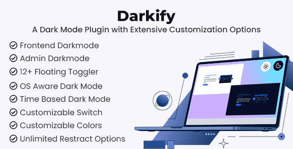 Darkify - WordPress Dark Mode Plugin 1.4.0