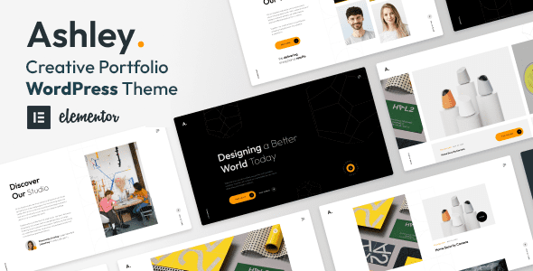 Ashley 1.8.0 - Creative Portfolio WordPress Theme