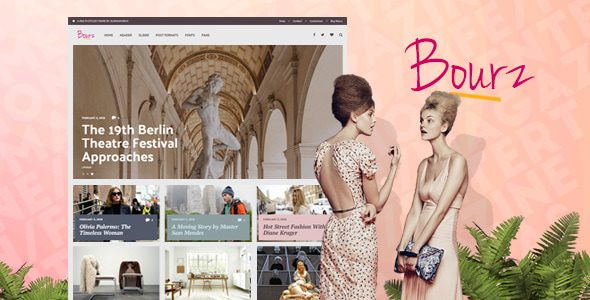 Bourz 7.0.11 - Life, Entertainment & Fashion WordPress Blog Theme