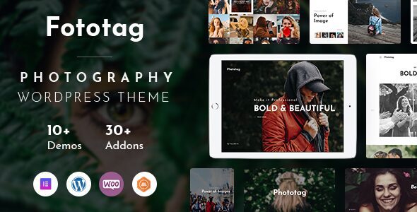 Fototag 1.3.10 - Photography WordPress Theme