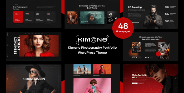 Kimono 10.0.4 - Photography Portfolio WordPress Theme