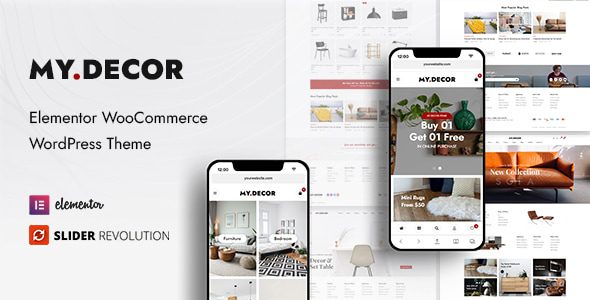 MyDecor 1.5.0 - Elementor WooCommerce WordPress Theme