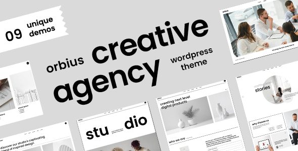 Orbius 1.0.16 - Creative Agency and Portfolio Theme