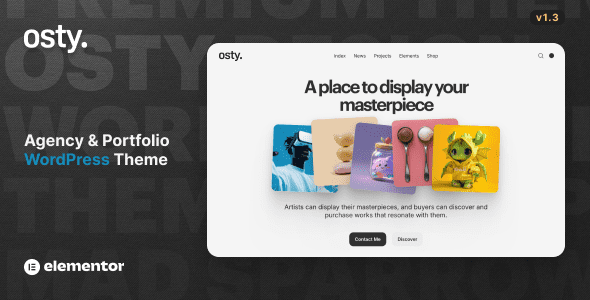 Osty 1.3 - Creative Agency and Portfolio Theme