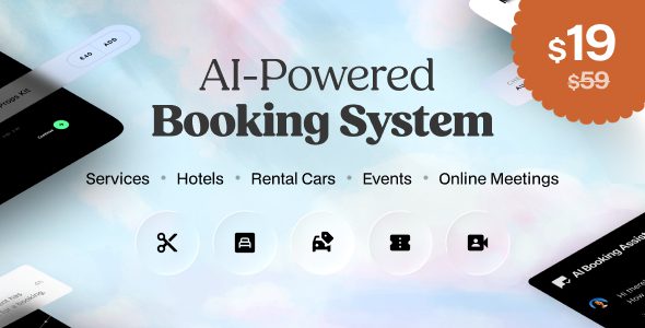 Booking Hub 1.0.1 - AI-Powered Scheduling, Reservation and Appointment System for WordPress