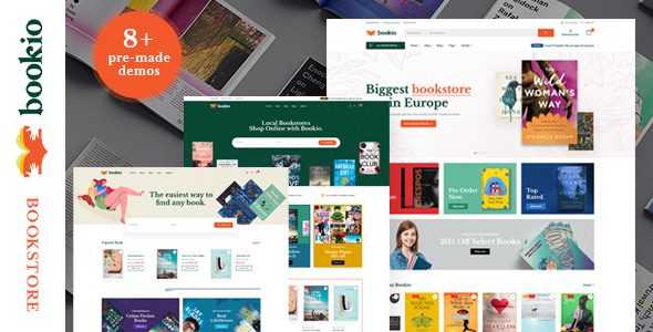 Bookio 1.2.6 - Book Store WooCommerce WordPress Theme