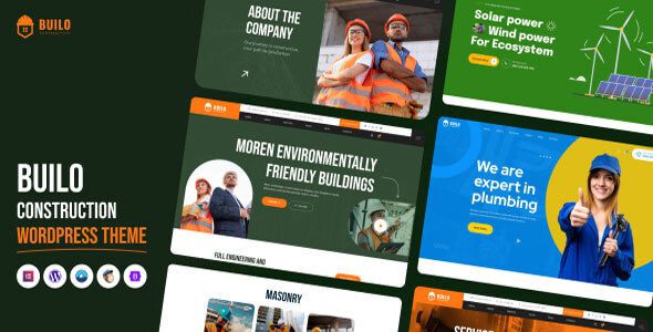 Builo 1.0.3 - Construction WordPress Theme