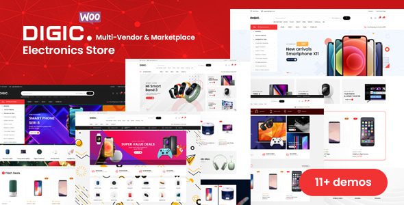 Digic 1.2.8 - Electronics Store WooCommerce WordPress Theme
