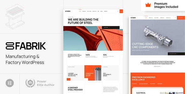 Fabrik 14 - Industrial WordPress Theme