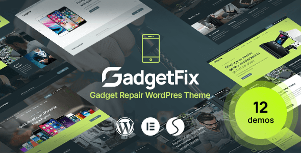 Gadgetfix 1.0.4 - Phone and Gadget Repair Service WordPress Theme