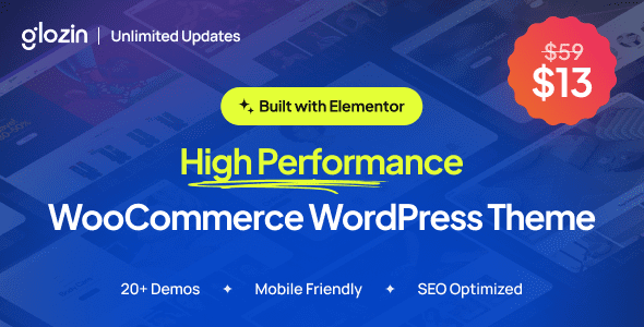 Glozin 1.2.0 - Multipurpose WooCommerce WordPress Theme