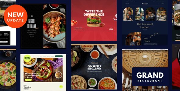 Grand Restaurant 7.0.7 - WordPress Theme