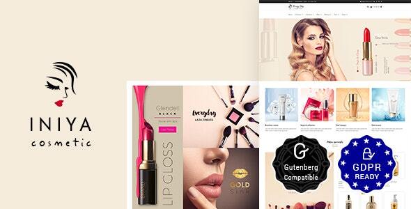 Iniya 3.4 - Beauty Store, Cosmetic Theme