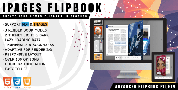 iPages 1.5.5 - FlipBook Image & PDF Viewer for WordPress