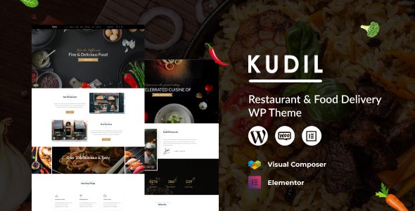 Kudil 3.4 - Restaurant & Food Delivery Theme