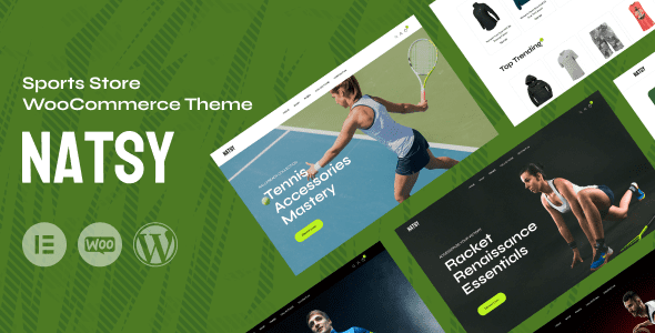 Natsy 1.0.5 - Sports Store WooCommerce Theme