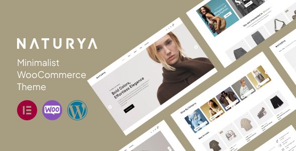 Naturya 1.0.4 - Minimalist WooCommerce WordPress Theme