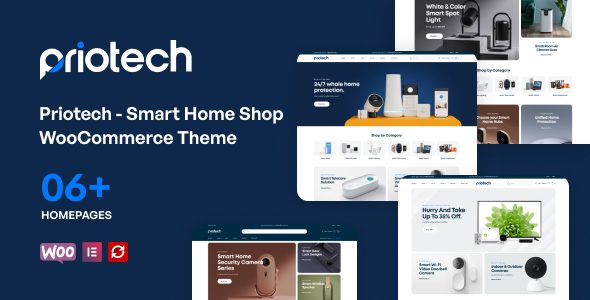 Priotech 1.0.26 - Smart Home Shop WooCommerce Theme