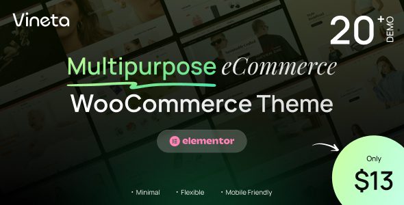 Vineta 1.0.4 - Multipurpose WooCommerce WordPress Theme