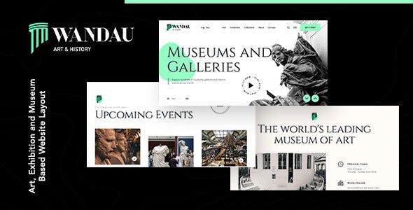 Wandau 1.4.0 - Art & History Museum WordPress Theme