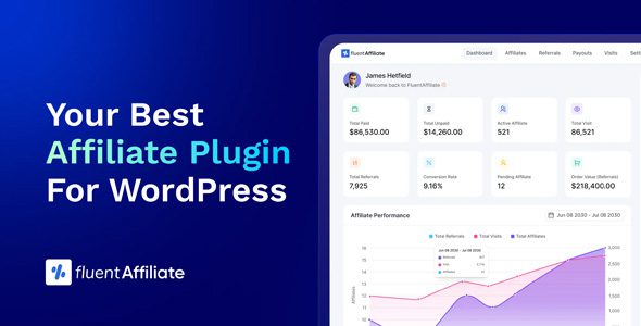 FluentAffiliate Pro 1.0.2 - WordPress Affiliate Management Plugin